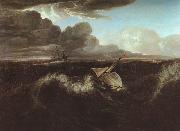 Washington Allston Storm Rising at Sea Norge oil painting reproduction